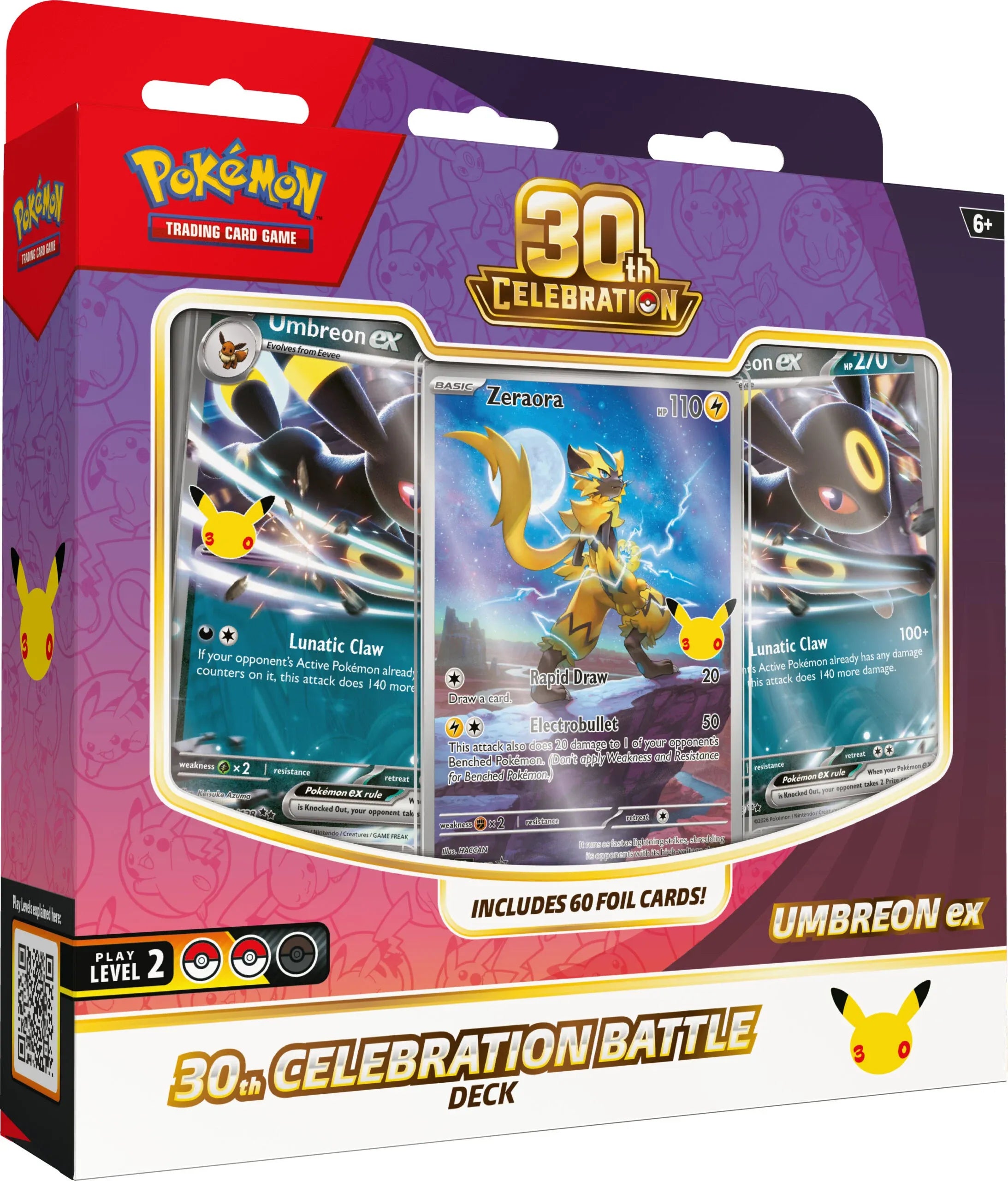 Pokemon 30th Celebration - Battle Deck Umbreon EX - DraKarta TCG Store