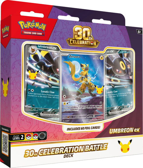 Pokemon 30th Celebration - Battle Deck Umbreon EX - DraKarta TCG Store