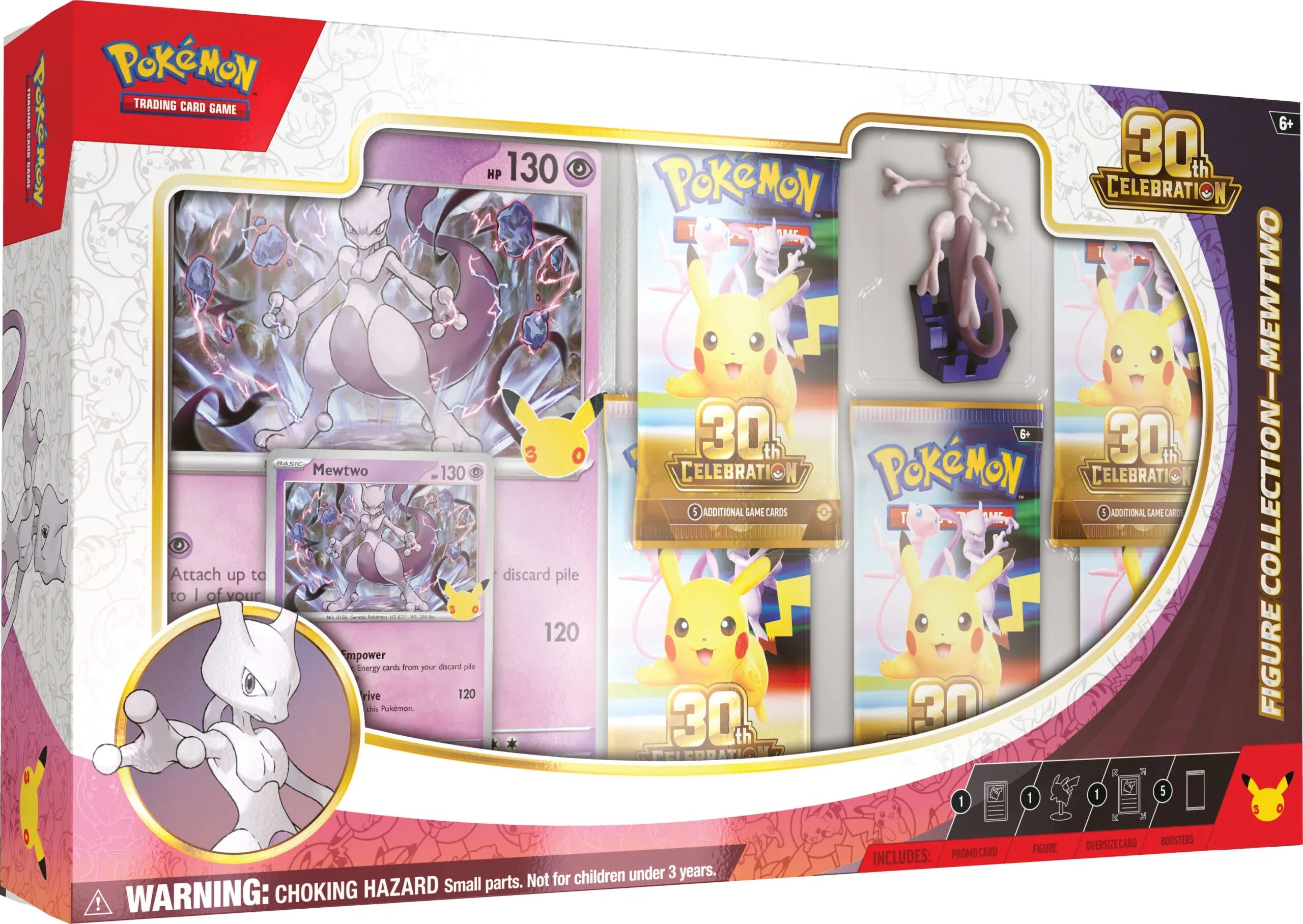 Pokémon 30° anniversario - Collezione con Statuina Mewtwo - DraKarta TCG Store