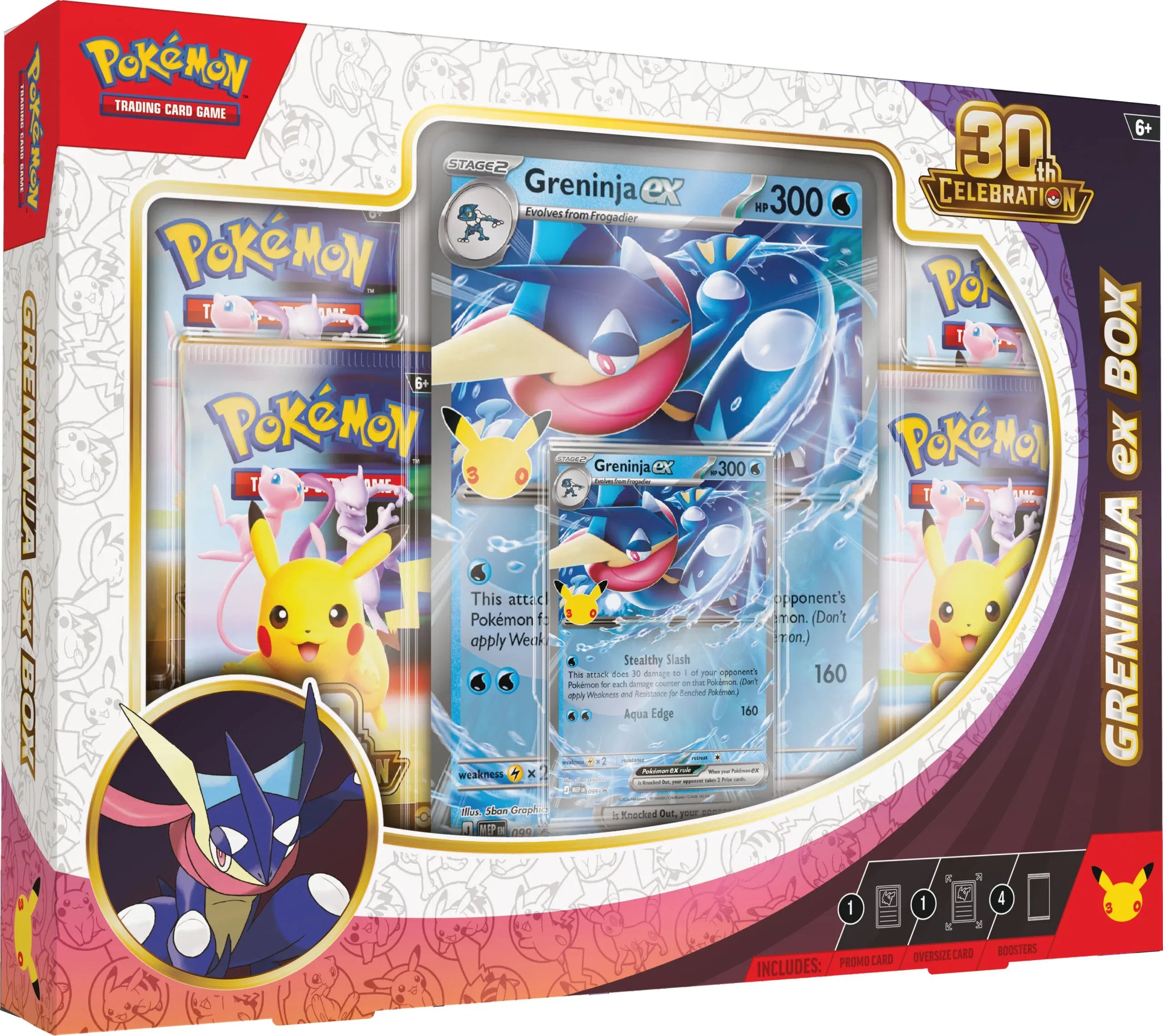 Pokémon 30° anniversario - Collezione Greninja EX - DraKarta TCG Store