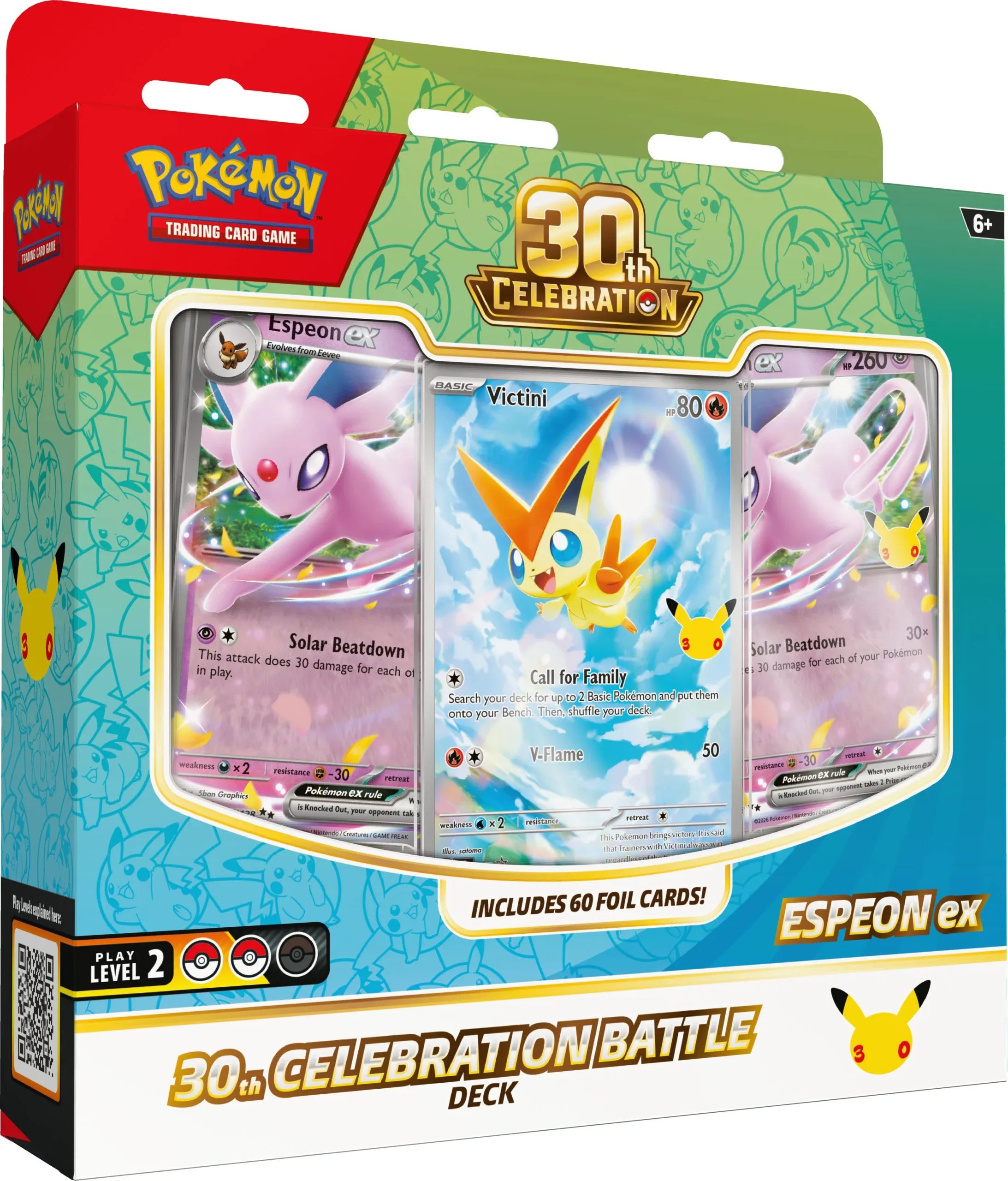 Pokemon 30th Celebration - Battle Deck Espeon EX - DraKarta TCG Store
